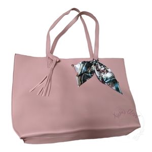 Vegan Leather Tote Bag